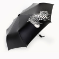 Zebra B17, der Regenschirmschirmdruckregenschirm des Farbregenschirmes ändert